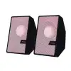 Pembe USB 2.0 + 3.5mm USB Hoparlör
