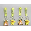 Pikachu Raichu Silikon Anahtarlık