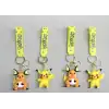 Pikachu Raichu Silikon Anahtarlık