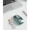 Pilli Kablosuz Mouse Bluetooth ve USB Uyumlu Sessiz Tıklama