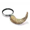 Pirinç Boynuz Saplı Büyüteç Model 1