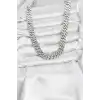 Pirinç Cuba Chain Gurmet Model Kolye