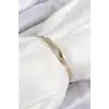 Pirinç Dikdörtgen Model Gold Renk Xuping Bebek Künyesi