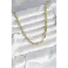 Pirinç Gold Renk 60 cm Zincir Kadın Kolye