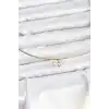 Pirinç Gold Renk Choker Model Zirkon Taşlı Kadın Kolye