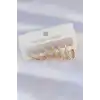 Pirinç Gold Renk İnce Oval Küpe Seti