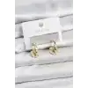 Pirinç Gold Renk Kadın Göçmen Küpe