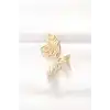 Pirinç Gold Renk Küpe