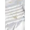Pirinç Gold Renk Minimal Yıldız Model Kadın Kolye