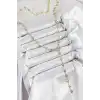Pirinç Gold Renk Yıldızlı Kadın Y Kolye