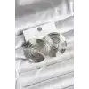 Pirinç Gümüş Renk Circle Model Kadın Küpe