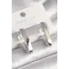 Pirinç Gümüş Renk Kadın Küpe