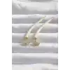 Pirinç Krem Renk Botega Küpe