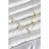 Pirinç Minimal Messika Model Zirkon Taşlı Kadın Kolye