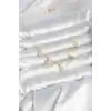 Pirinç Minimal Messika Model Zirkon Taşlı Kadın Kolye