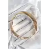 Pirinç Sarmal Model Gold Renk Pazu Bileklik