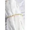 Pirinç VIP Seri Gold Renk Petek Model Kadın Bileklik