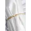 Pirinç VIP Seri Gold Renk Sıralı Damla Model Kadın Bileklik