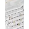 Pirinç VIP Yonca Model Gold Renk Kadın Kolye