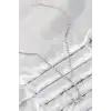 Pirinç Zirkon Taşlı Gümüş Renk Kadın Y Kolye