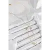 Pirinç Zirkon Taşlı Yıldız Model Gold Renk Y Kolye
