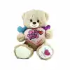 PJH2322 Peluş Kalpli Ayı 30 cm