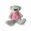 PL50149 40 CM ELBİSELİ AYI OYUNCAK PELUŞ