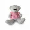 PL50149 40 CM ELBİSELİ AYI OYUNCAK PELUŞ