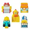 POLI MRT-761 Robocar Poli Mini İnşaat Araçları 5li Set