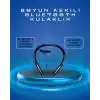 Polygold PG-100 Type-C Şarjlı Bluetooth Kulaklık – Boyun Askılı, Uzun Pil Ömürlü, Mikrofonlu