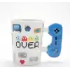Porselen Game Over Kupa Bardak