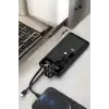 Powerbank 20.000 Mah LCD Ekran USB Lightning Type-C Uyumlu İOS ve Android