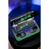 Powerbank Özellikli Kablosuz Bluetooth Kulaklık RGB Işıklı