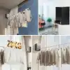 Pratik Geri Çekilebilir Çamaşır İpi