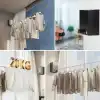 Pratik Geri Çekilebilir Çamaşır İpi