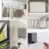 Pratik Geri Çekilebilir Çamaşır İpi