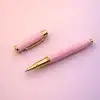 Premium Pembe Metal Roller Kalem