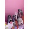 Profesyonel Çantalı Tırnak Bakım Manikür Seti Pembe Renk 12 Parça