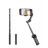 Profesyonel Telefon Gimbal Stabilizer 3 Axis Video Sabitleyici Vlog Tripod