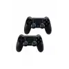 Kablosuz PS4 Oyun Kolu | Wireless Joystick Gamepad | Titreşimli DualShock Uyumlu – Siyah