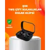 Q10 Bluetooth 5.4 Kablosuz Kulaklık – Dokunmatik, Uzun Pil Ömrü, Type-C Şarj