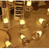 Ramazan Kandili Desenli 2 Metre 10 LED Dekoratif Işık