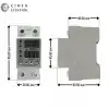 RCON RCV 03 Voltaj Ve Akım Koruma  Regülatörü 220V