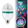 Renkli Led Döner Başlıklı Disko Topu Ampul Gece Lambası Disco Lamp