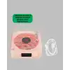 Retro Bluetooth Hoparlör – Kristal Ses, Gece Lambası, Saatli Tasarım