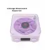 Retro Bluetooth Hoparlör Mor
