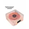 Retro Bluetooth Hoparlör Pembe