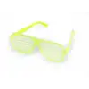 Retro Neon Fosforlu Panjur Gözlük - 12 Adet
