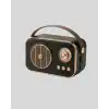 Retro Tarz Kablosuz Radyo – Bluetooth, Usb Ve Tf Kart Girişli