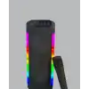 RGB Işıklı Çift Hoparlörlü Taşınabilir Bluetooth Speaker ve Mikrofon